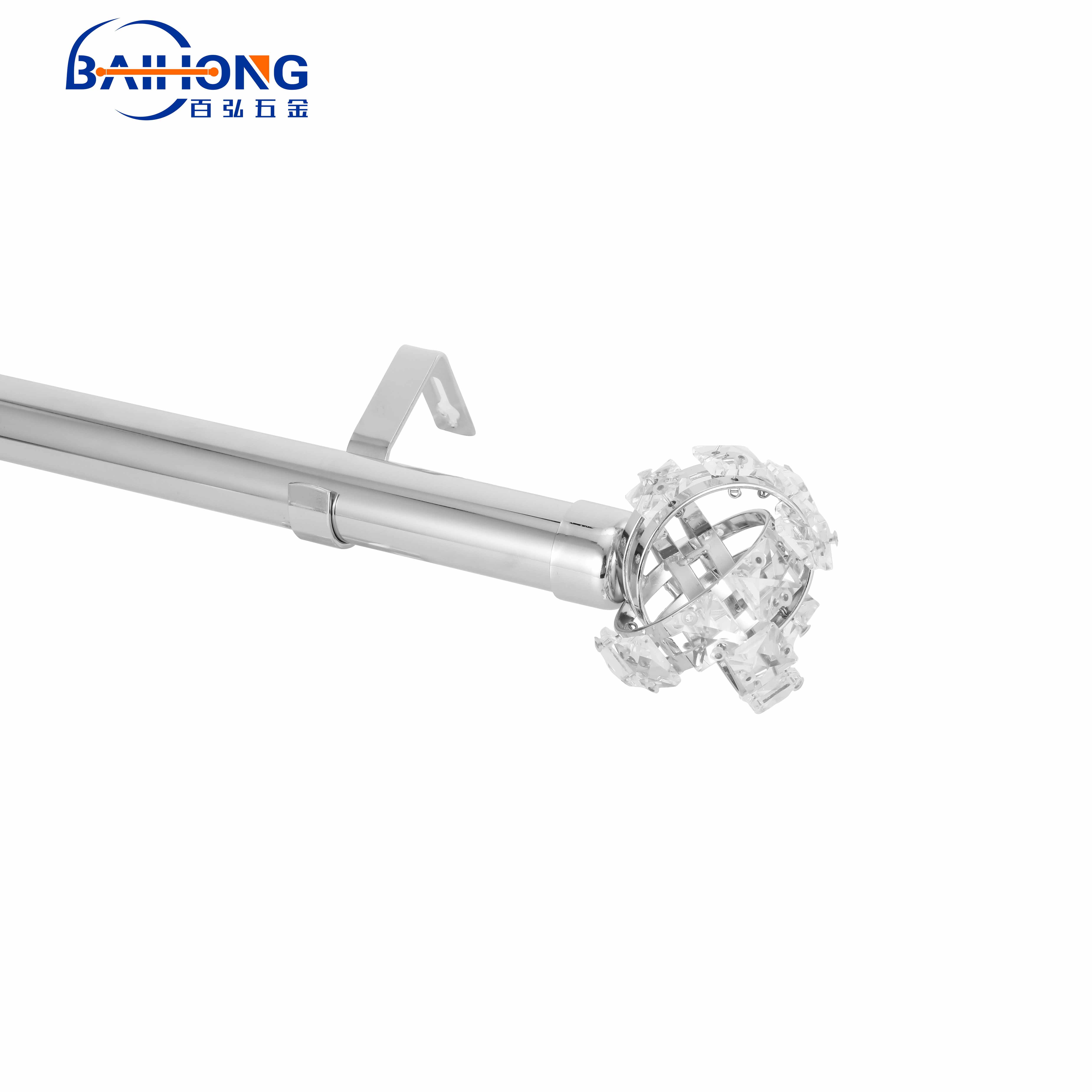 Crystal Curtain Rod | Baihong Hardware